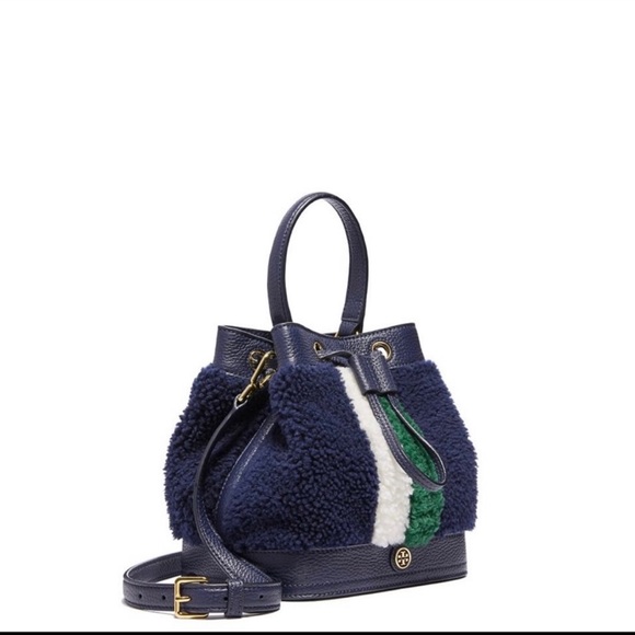 Tory Burch Handbags - Tory Burch Shearling Bucket